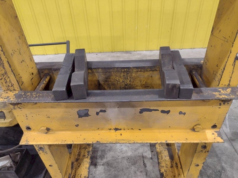 50 TON ENERPAC HYDRAULIC H-FRAME PRESS: STOCK #22364