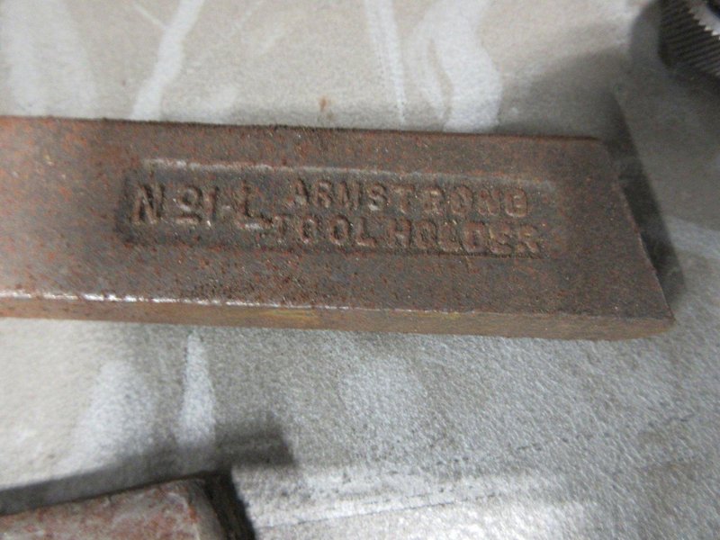 Manual Lathe Armstrong Tool Holders in Metal Case- Auction Item