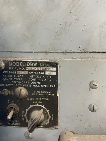 Doall 24” X 30” Vertical Band Saw  - 3612-h