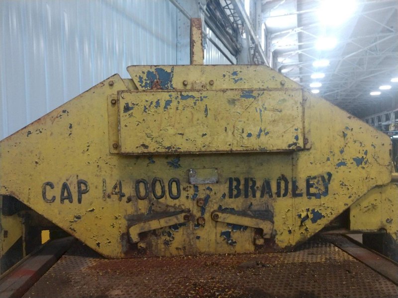14,000 LB 7 TON X 26&quot; TO 60&quot; X 72&quot; OD BRADLEY MOTORIZED COIL GRAB: STOCK 13233