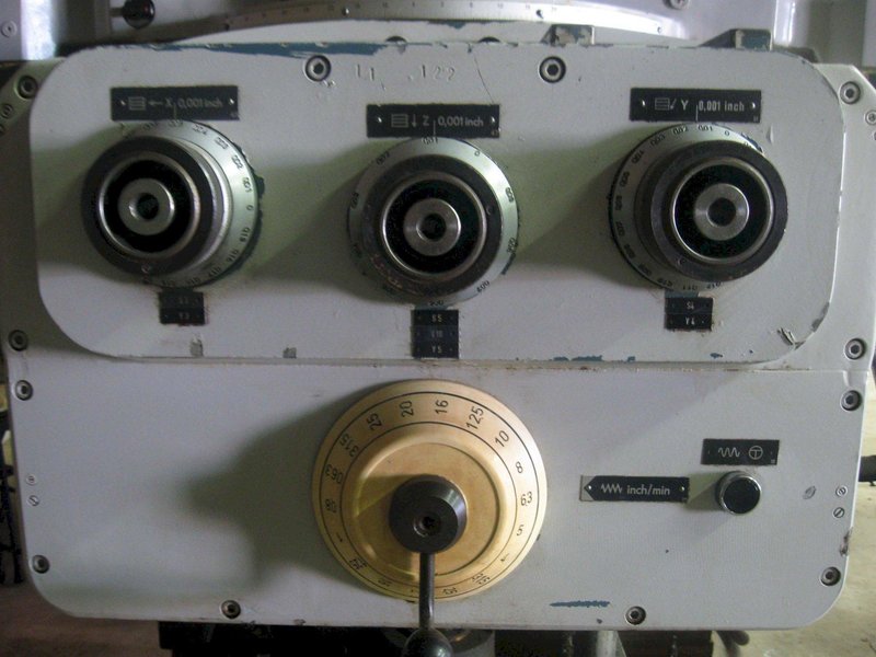 HECKERT MODEL #MS-F400-3 HORIZONTAL MILL: STOCK 59389