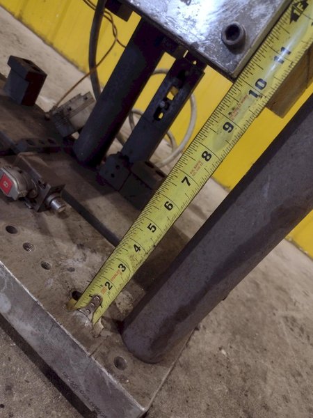 4-POST HYDRAULIC PRESS - ROLLFORMER CUTOFF PRESS: YOBRO #25563