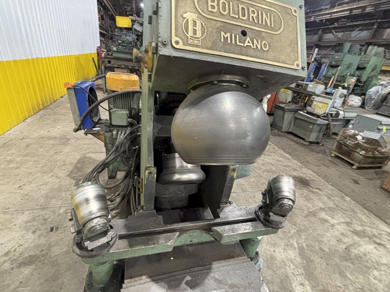 1/2&quot; X 13&#039; BOLDRINI MODEL #RIB0-13-HY HYDRAULIC HEAD FLANGER &amp; DISHING MACHINE: STOCK #23190