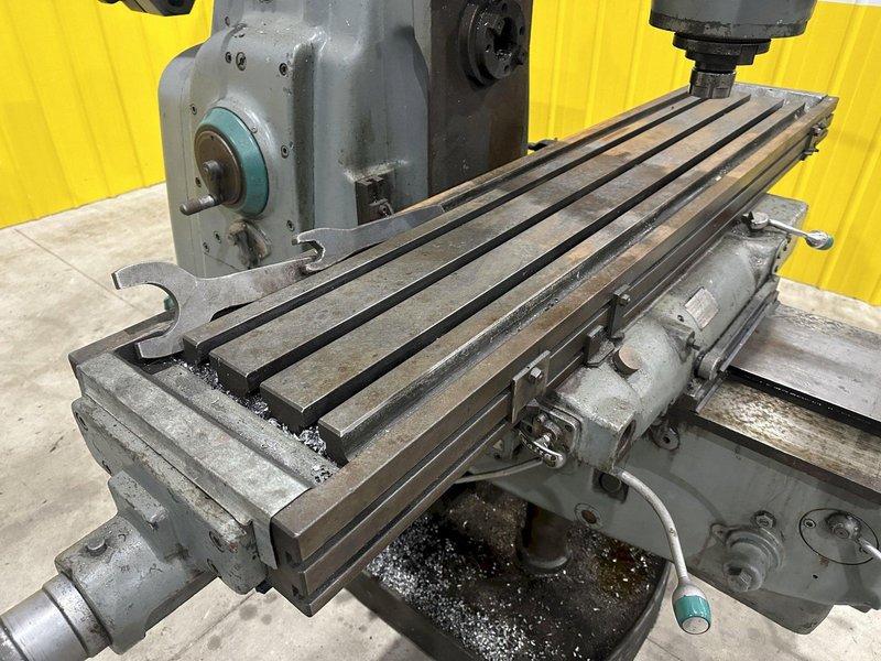 #4 CINCINNATI MODEL #410-14 HORIZONTAL MILL WITH TOOLKMAKERS VERTICAL HEAD: STOCK #20605