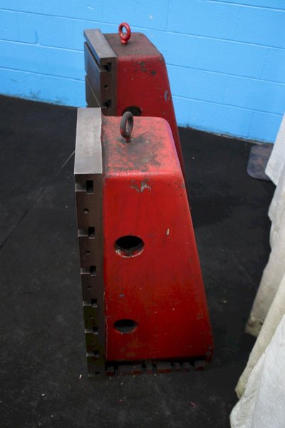 1 SET OF 12" X 36" G &amp; L T SLOTTED ANGLE PLATES: STOCK #75520