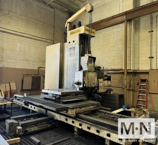 6&quot; G&amp;L G60-T CNC Table Type Horizontal Boring Mill