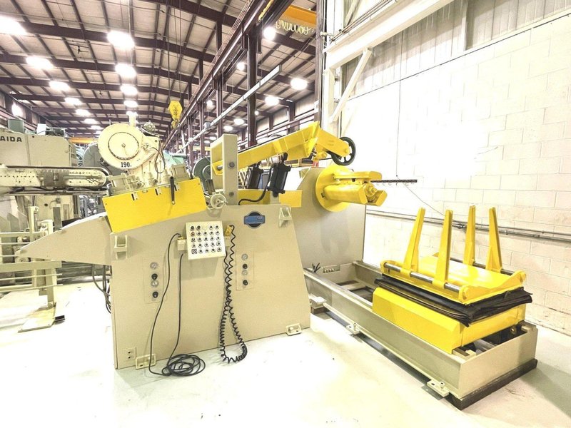 COE Press 15,000 lbs x 24" Wide Servo Coil Feed Line