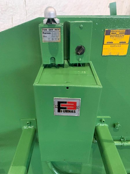 4,000 LB X 16" DURANT 4816CO MOTORIZED COIL CRADLE. STOCK # 0957523