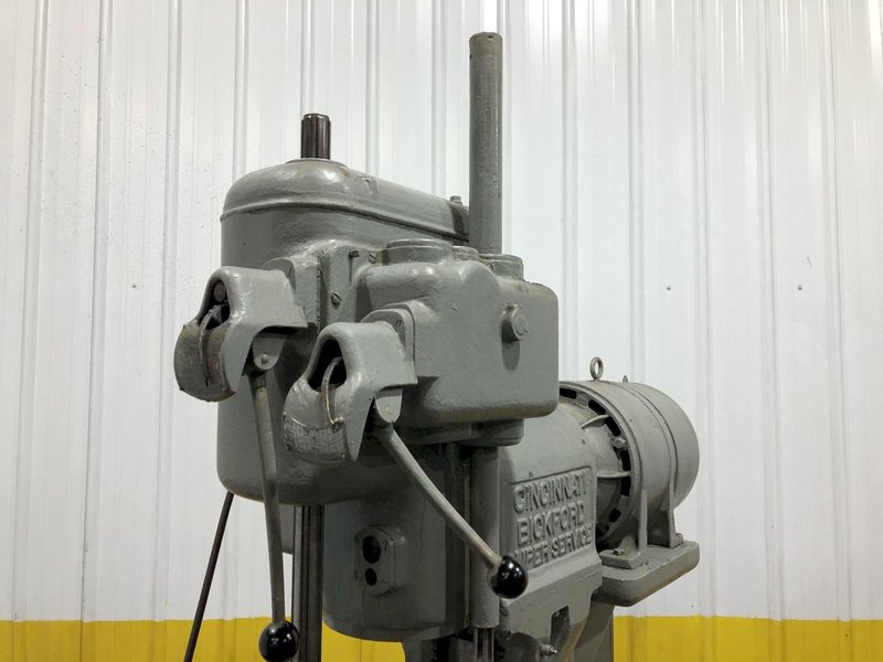 24" CINCINNATI BICKFORD SUPER SERVICE SINGLE SPINDLE DRILL PRESS: STOCK #19163