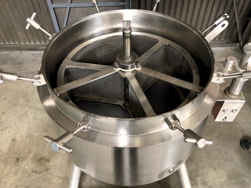 High Purity Extractions HP40 Stainless 35 Gallon Mixer - Rotary Extractor 2019 equipped with Cryogenic Capable, >95% Plant Extraction*, 60 lbs. per Hour Capacity