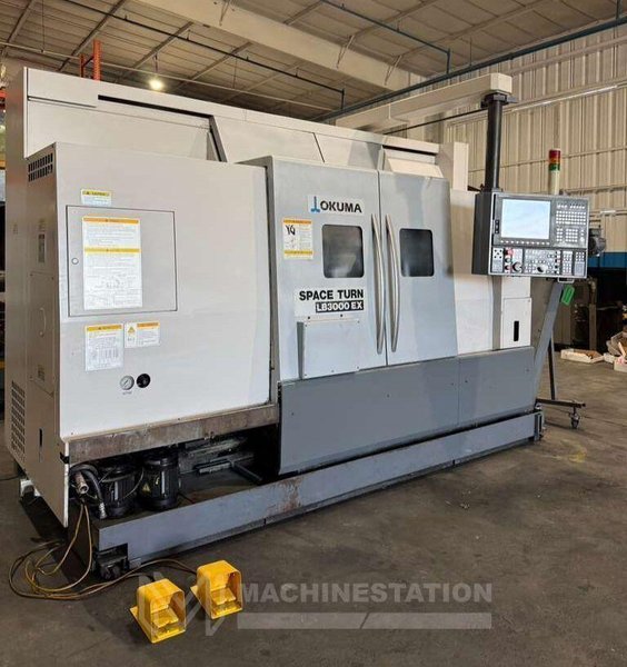 Okuma Space Turn LB3000EX-MYW 800 Multi Axis CNC Turning Center – Lathe