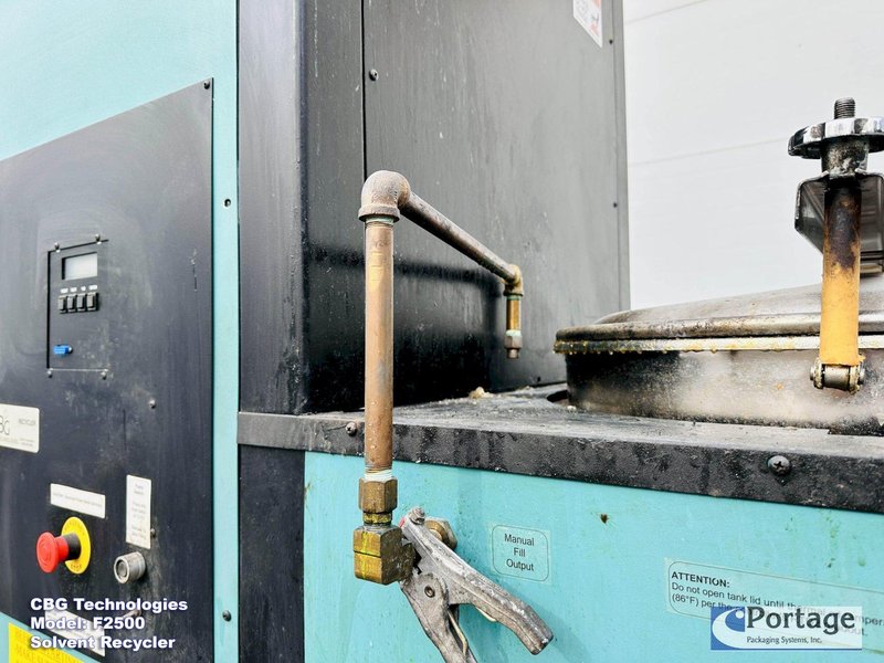 CBG Technologies Model: F2500  ||  Solvent Recycler
