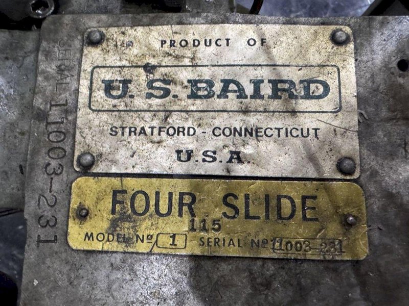 US BAIRD # 1 FOURSLIDE. STOCK # 1108925
