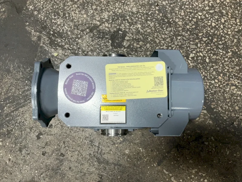 BOSTON GEAR RATIO: 50 GEAR REDUCER  -  HF732-50KF-B7-H1-P20