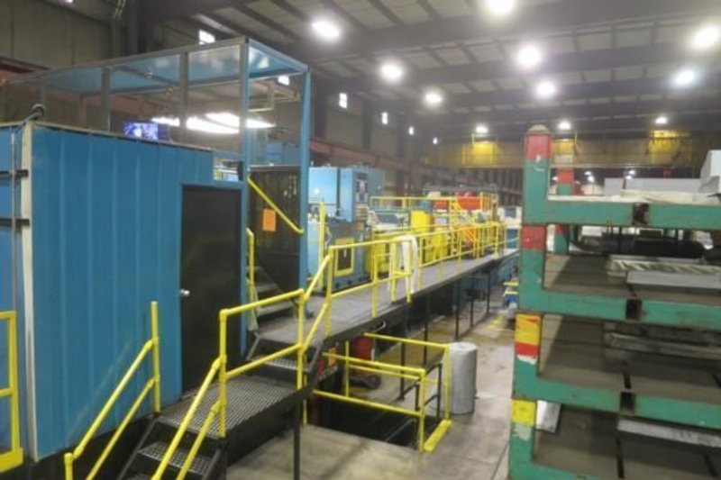 76" x .100" x 72K AUTOMATIC FEED TRAPEZOID CUT-TO-LENGTH LINE - UPGRADE 2020