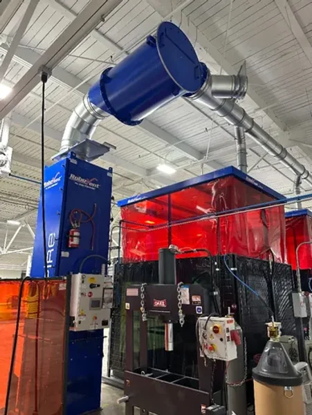 ROBOVENT 15 HP DUST COLLECTOR  -  MLS-01-5500