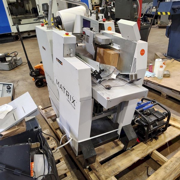 Matrix MX-370P Pneumatic Laminator, 2021 – 14.5” Width, Semi-Auto, Sleeking/Single-Sided