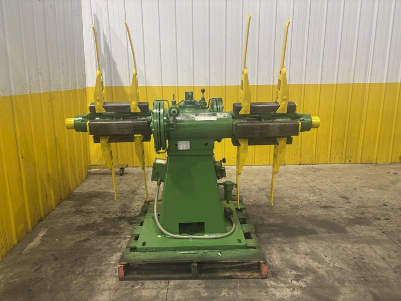 2,000 LBS X 12&quot; LITTELL MODEL #20-12 DOUBLE END PULL OFF UNCOILER COIL REEL: STOCK #23714