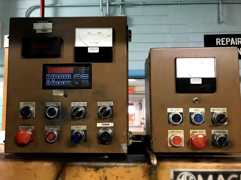 6 BLOCK MACBEE MODEL 6HFME WIRE DRAWING MACHINE Stock # 14195