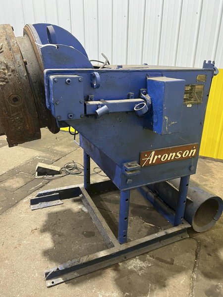 2500 LBS ARONSON MODEL #HD-25A MTB POWERED ROTARY WELDING POSITIONER:  STOCK #17934
