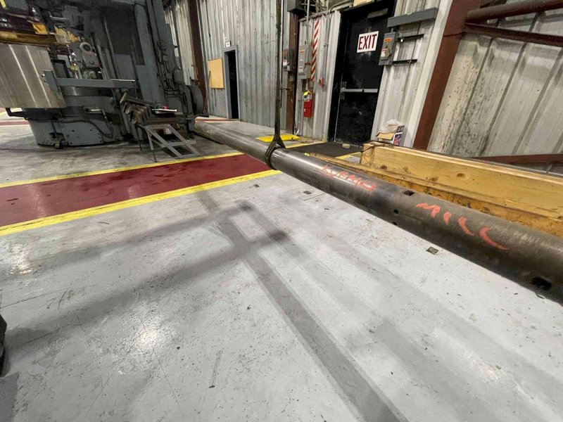 Used, 108&quot; x 4&quot; Diameter Boring Bar