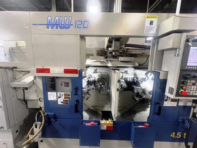 MURATEC MODEL MW120 TWIN SPINDLE CNC LATHE