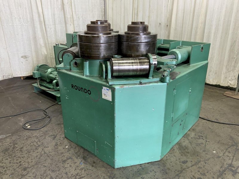 6"X 6" X 5/8" ROUNDO MODEL R6 ANGLE BENDING ROLL : STOCK #80903