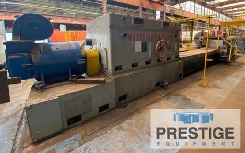 74" x 295" Waldrich Roll Lathe