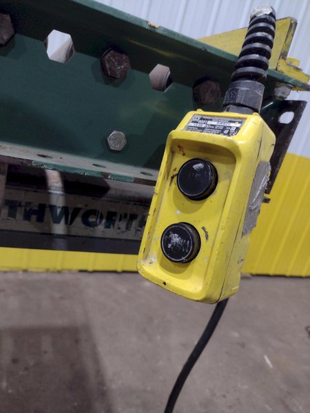 4,000 LBS X 72" X 30" SOUTHWORTH MODEL #LS4-36 HYDRUALIC SCISSOR LIFT TABLE: STOCK #20939