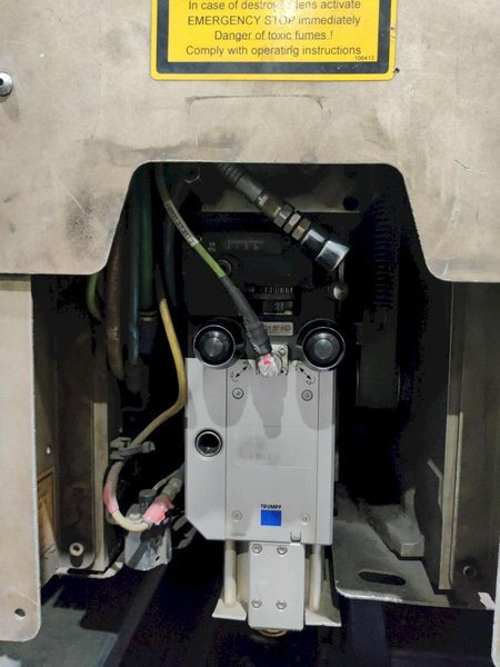 6,000 WATT TRUMPF TRULASER 8000 WITH TRUFLOW 6KW RESONATOR. STOCK # 0690524