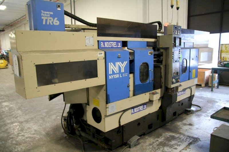 HITACHI NY15R-L HORIZONTAL CNC TURNING CENTER. STOCK #0256124