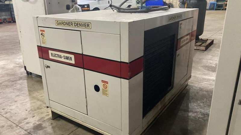 Gardner-Denver 50 HP Turn Valve Rotary Screw Air Compressor