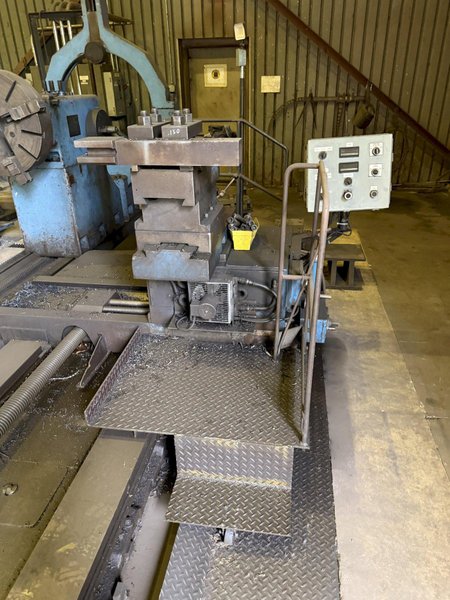 84" X 240" SAFOP LEONARD MODEL-1500 HEAVY DUTY ENGINE LATHE. STOCK # 0549026
