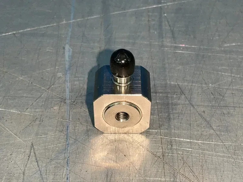 KISTLER 0-4500LBF RANGE PIEZOELECTRIC PRESS FORCE LOAD CELL  -  9313AA2