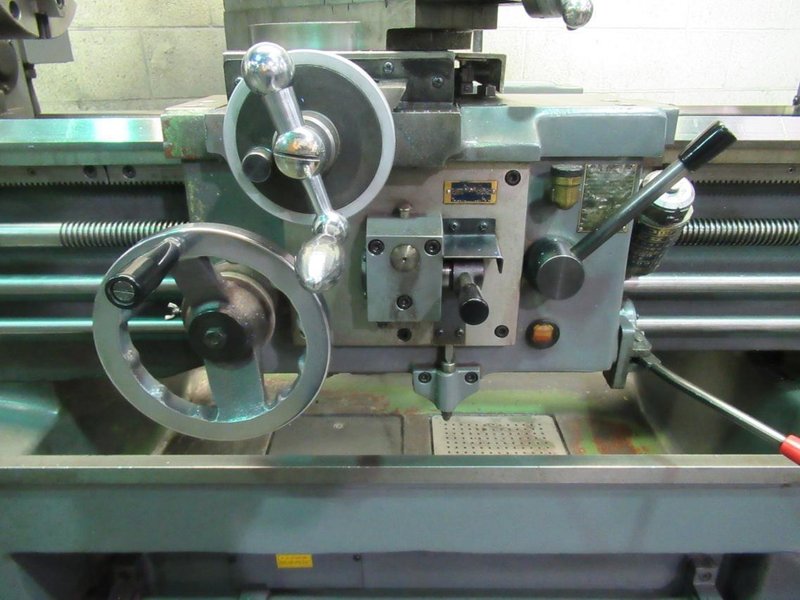 Hwacheon HL460 18/26&quot; x 40&quot; Gap Bed Engine Lathe, Geared Head, 2-Axis DRO, Chucks, Steady Rest, QC Tool Post, Tailstock- Auction Item
