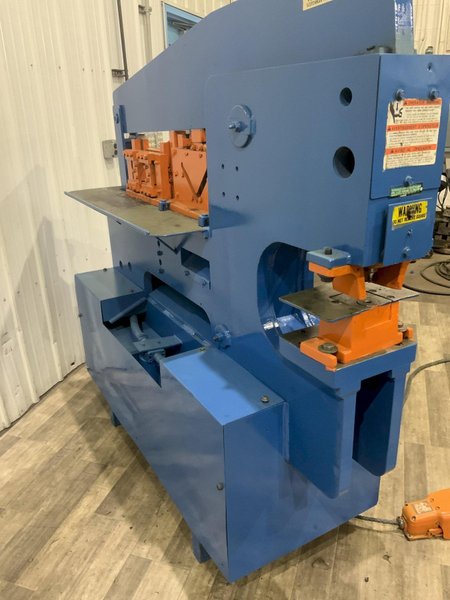 90 TON SCOTCHMAN HYDRAULIC IRON WORKER #9012: STOCK #80932