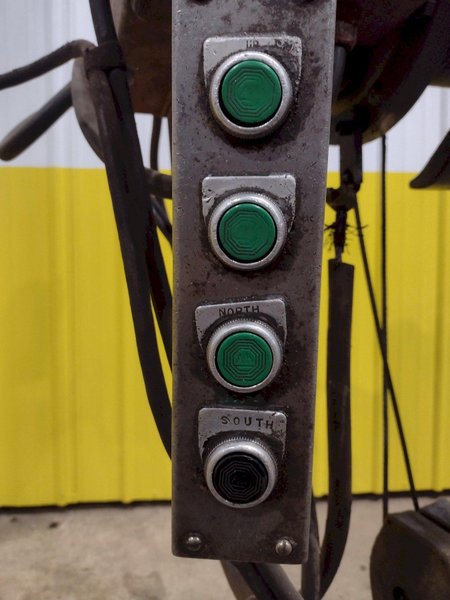 2 TON 4,000 LBS BOBCAT POWER CABLE HOIST WITH TROLLEY: STOCK #18938