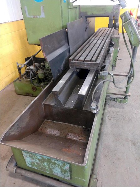 18&quot; X 128&quot; CINCINNATI HYPOWERMATIC HORIZONTAL SIMPLEX PRODUCTION MILL. STOCK # 1162121