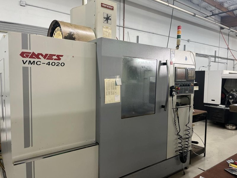 Ganesh VMC-4020 Vertical Machining Center, 2007 – 10K Spindle, Fanuc Oi Control