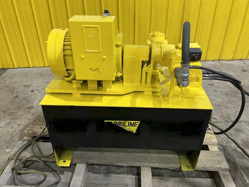 100 TON PEDDINGHAUS MODEL #WP-100-12  PORTABLE HYDRAULIC WEB PUNCH PRESS: YOBRO #24626