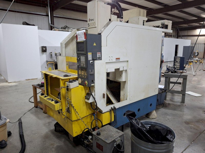 ENSHU Model S300 CNC Vertical Machining Center, w/ Pallet Changer, Fanuc Control