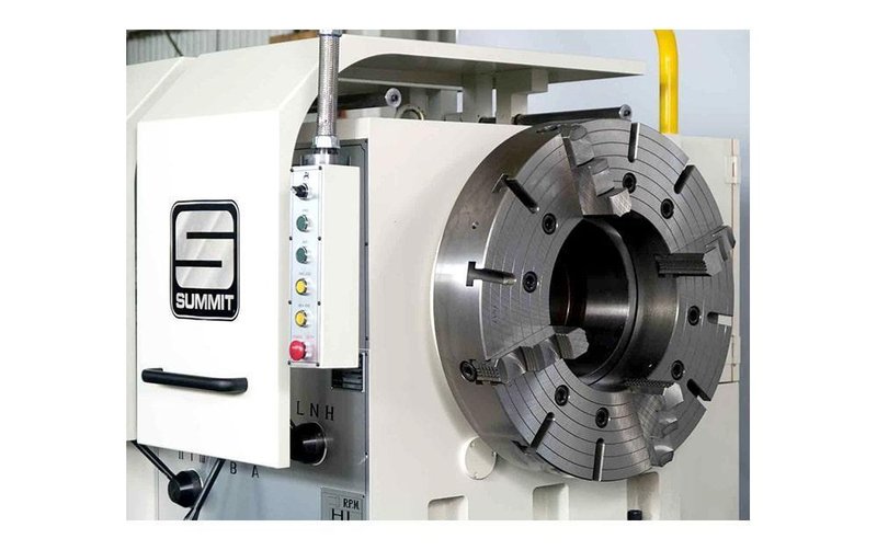 1 - NEW SUMMIT 42 - 6 x 160 VS HOLLOW SPINDLE LATHE
