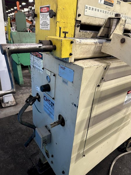 24" X .110"  CHS SERVO FEEDER: STOCK #77436