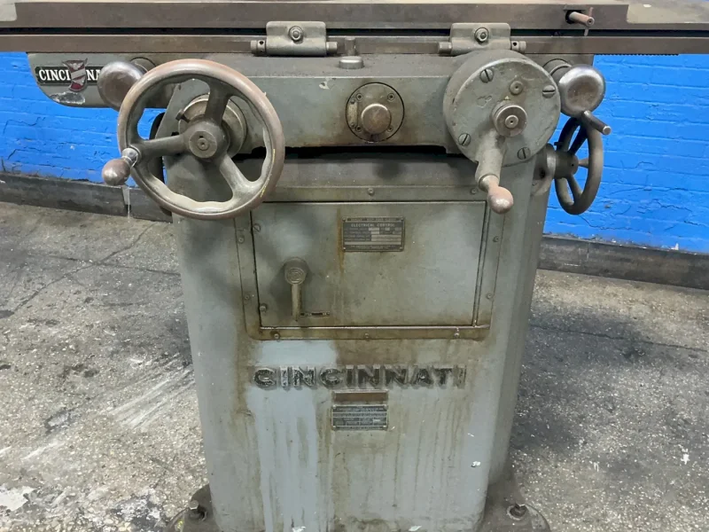 CINCINNATI 5” X 28” CUTTER GRINDER  -  NO. 2