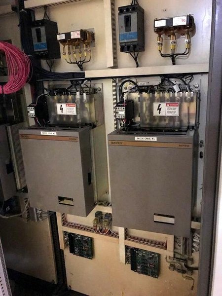 6 BLOCK MACBEE MODEL 6HFME WIRE DRAWING MACHINE Stock # 14195