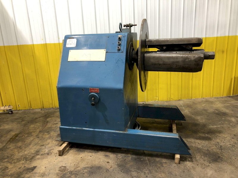 24" X .070" X 6,000 LB SERVO PRESS COIL FEED LINE, COIL REEL, LEVELER, &amp; DALLAS FEEDER: STOCK 16275