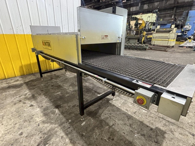 540 DEGREE X 24" W X 8" H INTEK ELECTRIC MESH CONVEYOR TYPE INFRARED OVEN, NEW IN 2020: STOCK #23213