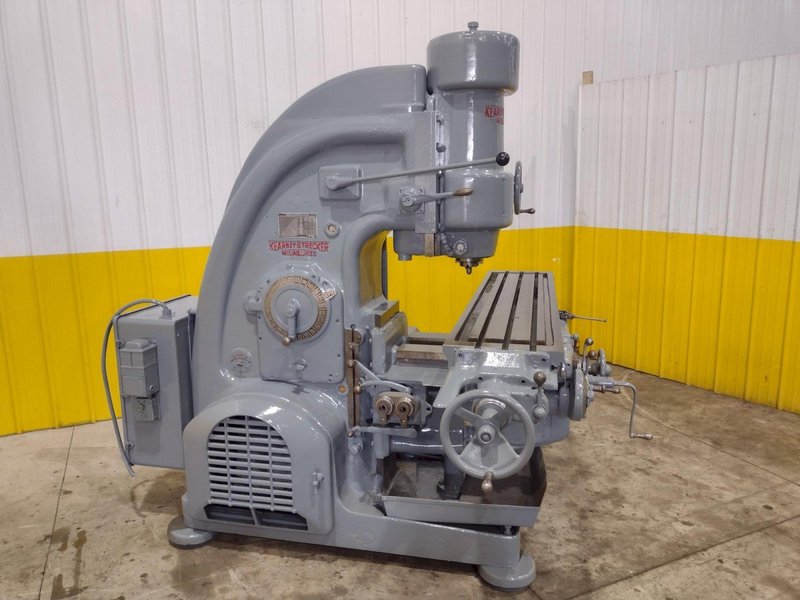 15 HP KEARNEY &amp; TRECKER MODEL #4CH VERTICAL MILL: STOCK #22776