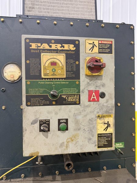 3,000 CFM FARR CAMFILL MODEL #GSM4 DUST COLLECTOR 2011 : YOBRO #24726