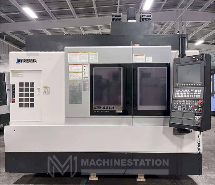Okuma MB-66VA CNC Vertical Machining Center – TSC, 15,000 RPM Mill